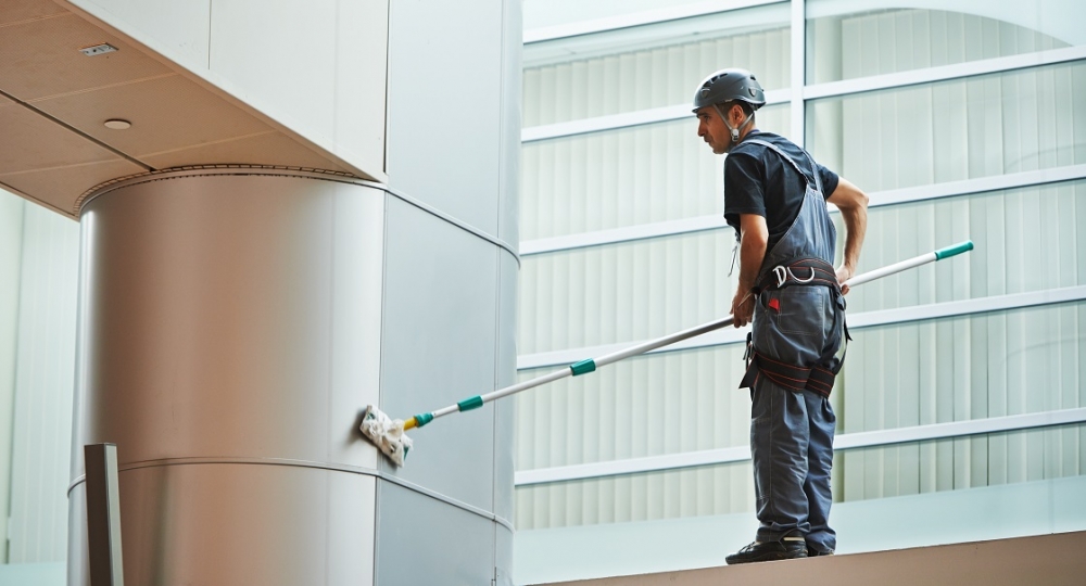 Consejos de limpieza exterior para oficinas